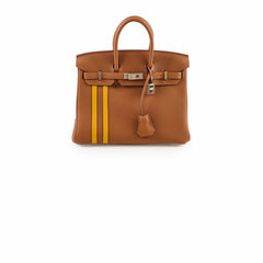 Hermès Birkin 25 Limited Edition Officer Gold/Ambre Togo PHW- C Stamp