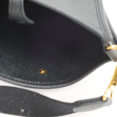 Hermes Mini Evelyne Noir Black- Stamp W