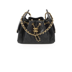 Chanel Mini 25 Black Caviar