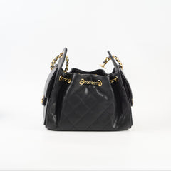 Chanel Mini 25 Black Caviar