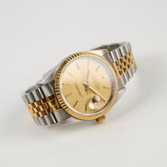 Rolex Datejust 36mm Two Tone Watch 16233