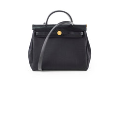 Hermes Herbag 31 Black GHW Z stamp