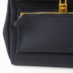 Hermes Herbag 31 Black GHW Z stamp