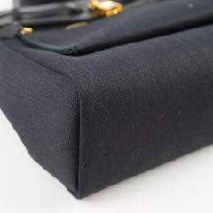 Hermes Herbag 31 Black GHW Z stamp
