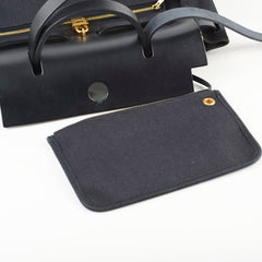 Hermes Herbag 31 Black GHW Z stamp