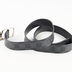Louis Vuitton Initiales 30 MM Reversible Belt Damier Graphite