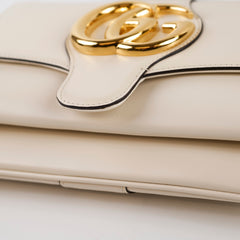 Gucci Small Arli Shoulder Bag Cream