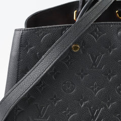 Louis Vuitton Montaigne GM Black Empriente