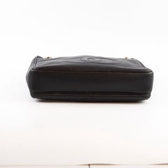 Chanel CC Front Pocket Tote Caviar Black 18k Gold
