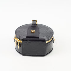Louis Vuitton Mini Boite Chapeau Black Vernis