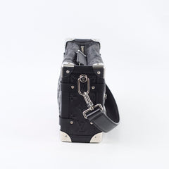 Louis Vuitton Side Trunk MM Black Leather