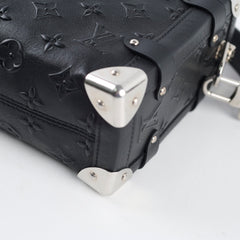 Louis Vuitton Side Trunk MM Black Leather