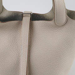 Hermès Picotin 18 Clemence Craie - Stamp K