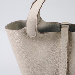 Hermès Picotin 18 Clemence Craie - Stamp K