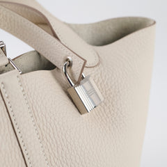 Hermès Picotin 18 Clemence Craie - Stamp K