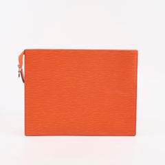 Louis Vuitton Orange Epi Toiletry 26
