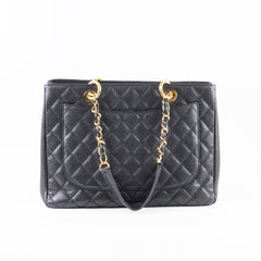 Chanel GST Grand Shopping Tote Caviar Black
