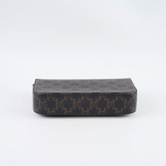 Celine Triomphe Shoulder Bag Brown