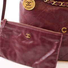 Chanel 22 Large Burgundy