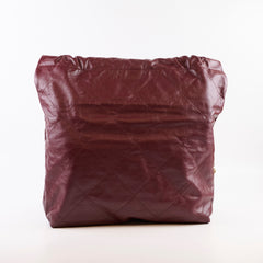 Chanel 22 Large Burgundy