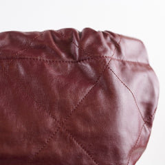 Chanel 22 Large Burgundy