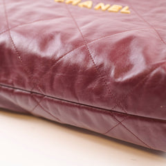 Chanel 22 Large Burgundy