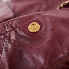 Chanel 22 Large Burgundy