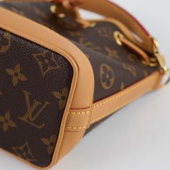 Louis Vuitton Nano Noe Monogram Canvas
