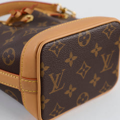 Louis Vuitton Nano Noe Monogram Canvas