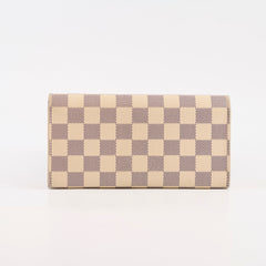 Louis Vuitton Emilie Wallet Damier Azur
