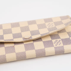 Louis Vuitton Emilie Wallet Damier Azur