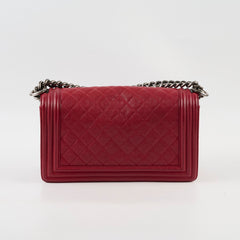 Chanel Old Medium Caviar Red Boy