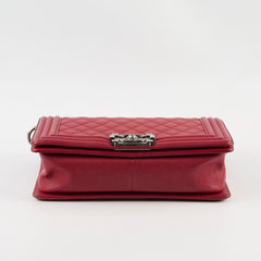 Chanel Old Medium Caviar Red Boy