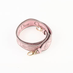 Christian Dior Lady Dior Mini Pink D-Lite Embroidered