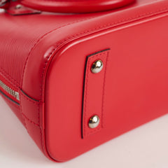 Louis Vuitton Louis Vuitton Alma BB Epi Red