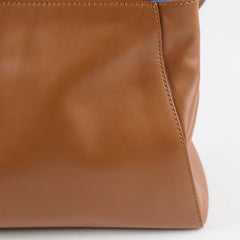 Fendi Medium Peekaboo Brown Nappa Calfskin