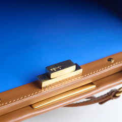 Fendi Medium Peekaboo Brown Nappa Calfskin