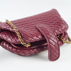 Bottega Veneta Lauren 1980 Clutch Small Burgundy