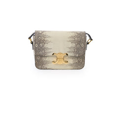 Celine Teen Triomphe Ombre Lizard