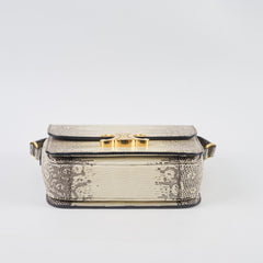 Celine Teen Triomphe Ombre Lizard