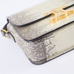 Celine Teen Triomphe Ombre Lizard