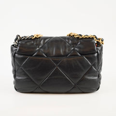 Chanel 19 Small Goatskin Black