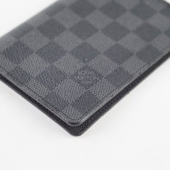 Louis Vuitton Passport Holder Damier Graphite