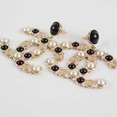 Chanel CC Large Earrings