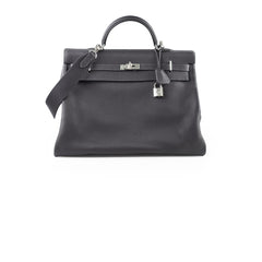 Hermes Kelly Relax Voyage 50 Caban Clemence K Stamp