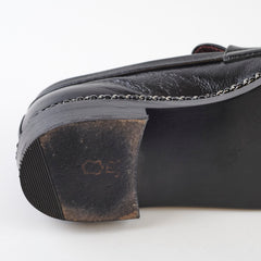 Chanel Loafers Black Size 36.5
