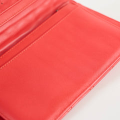 Chanel Reissue Long Patent Wallet Tangerine