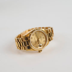 Rolex Datejust 31mm Solid Gold Watch