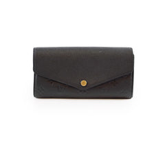 Louis Vuitton Sarah Wallet Empreinte Black