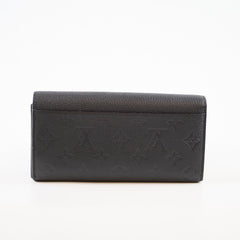 Louis Vuitton Sarah Wallet Empreinte Black